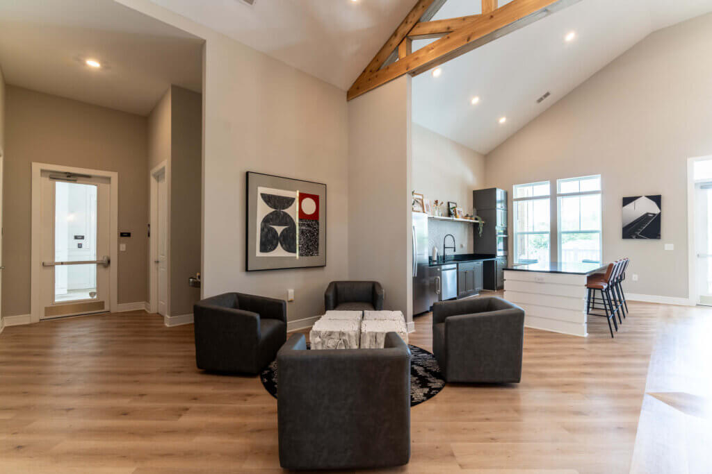 The Streams Apts - Interior Beautiful Modern Look Sitting Area