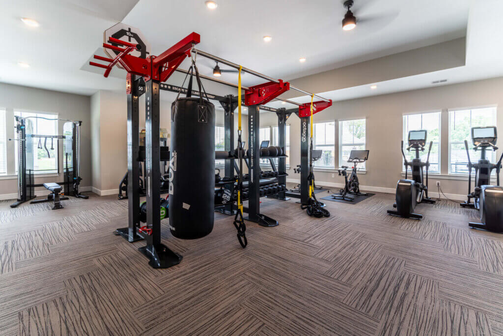 The Streams Apts - Modern Gym View