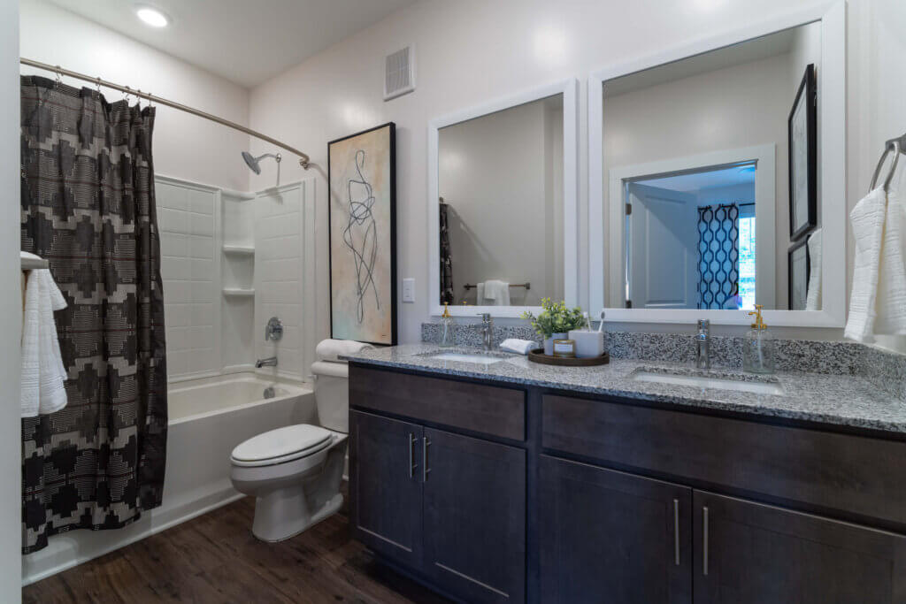 The Streams Apts - Modern Look Bathroom